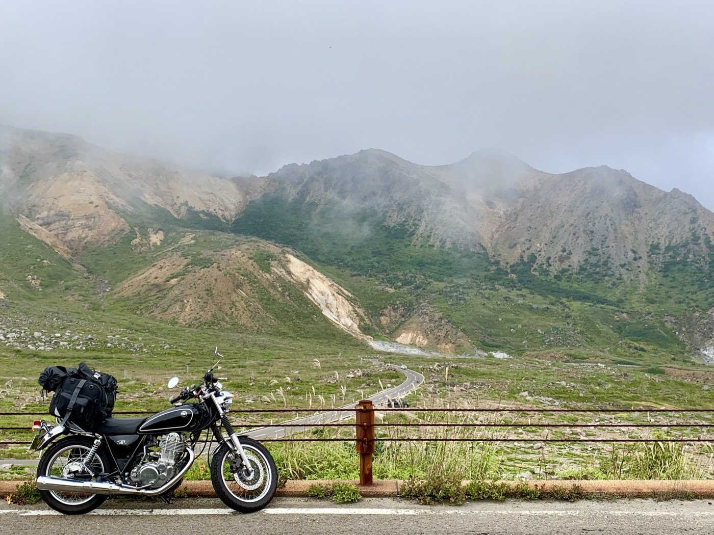 山頂付近の眺望