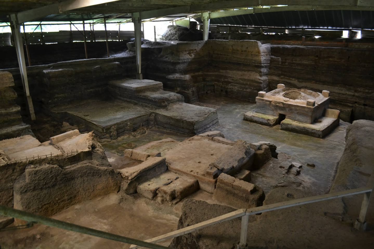 ホヤ・デ・セレンの発掘内部