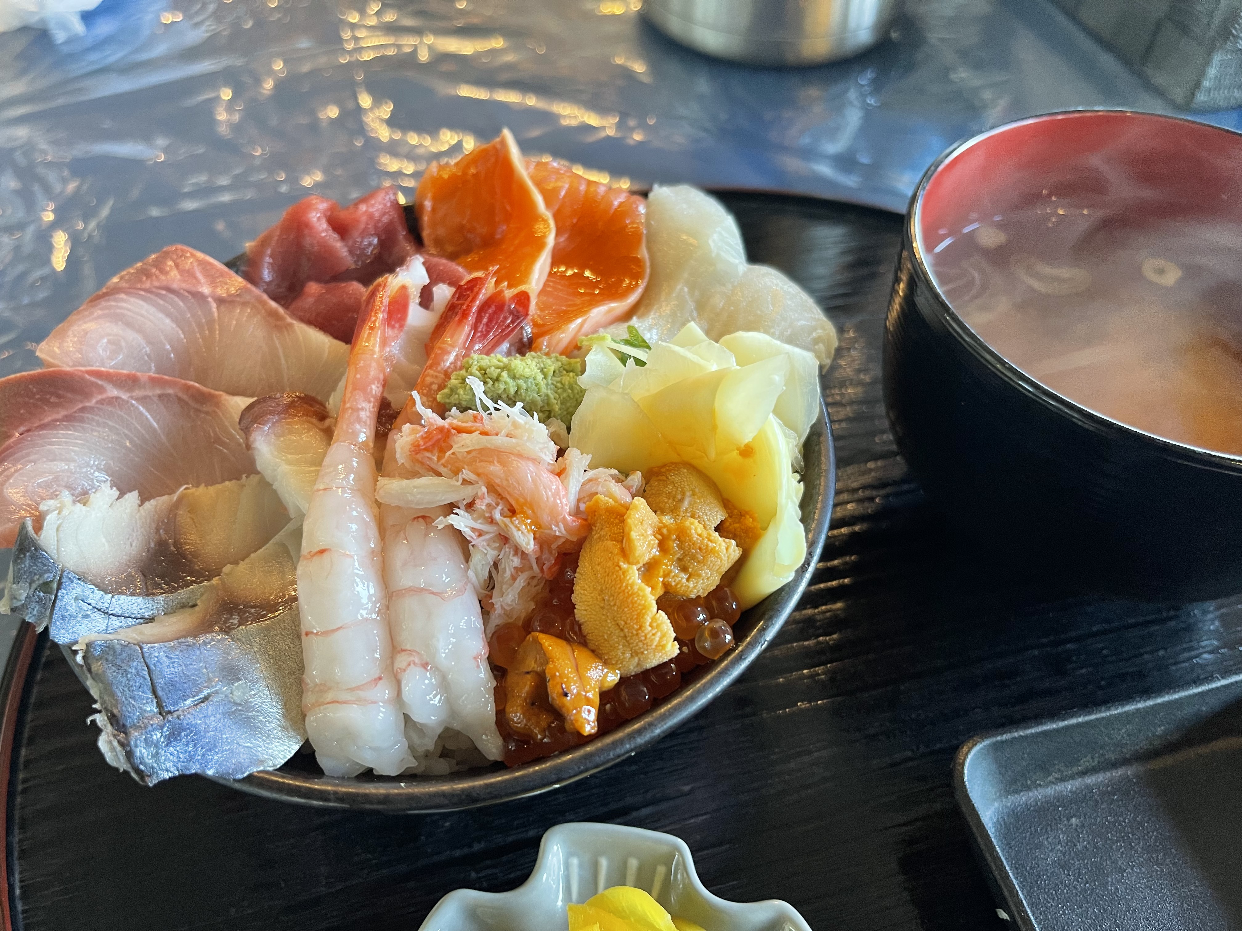 根室の海鮮丼